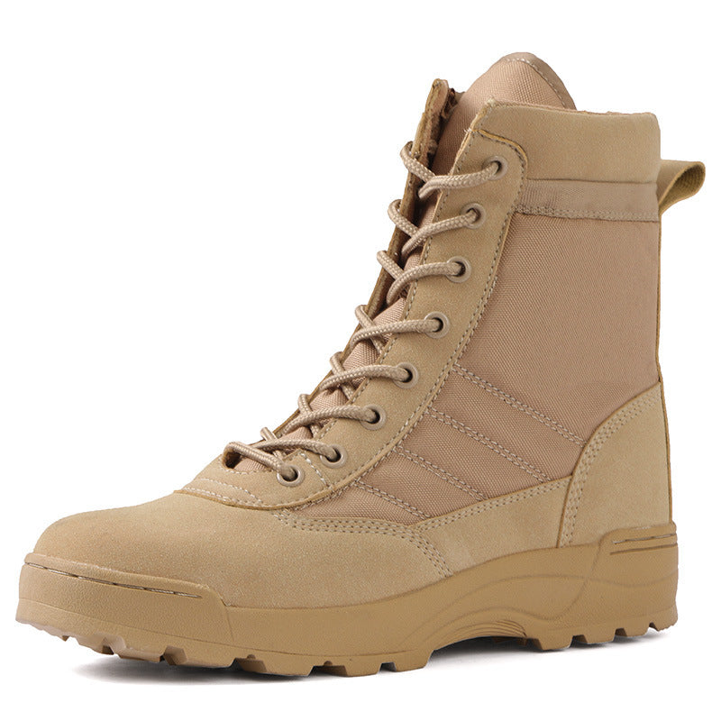 Combat Boots Tactical Black High-top Outdoor Boots