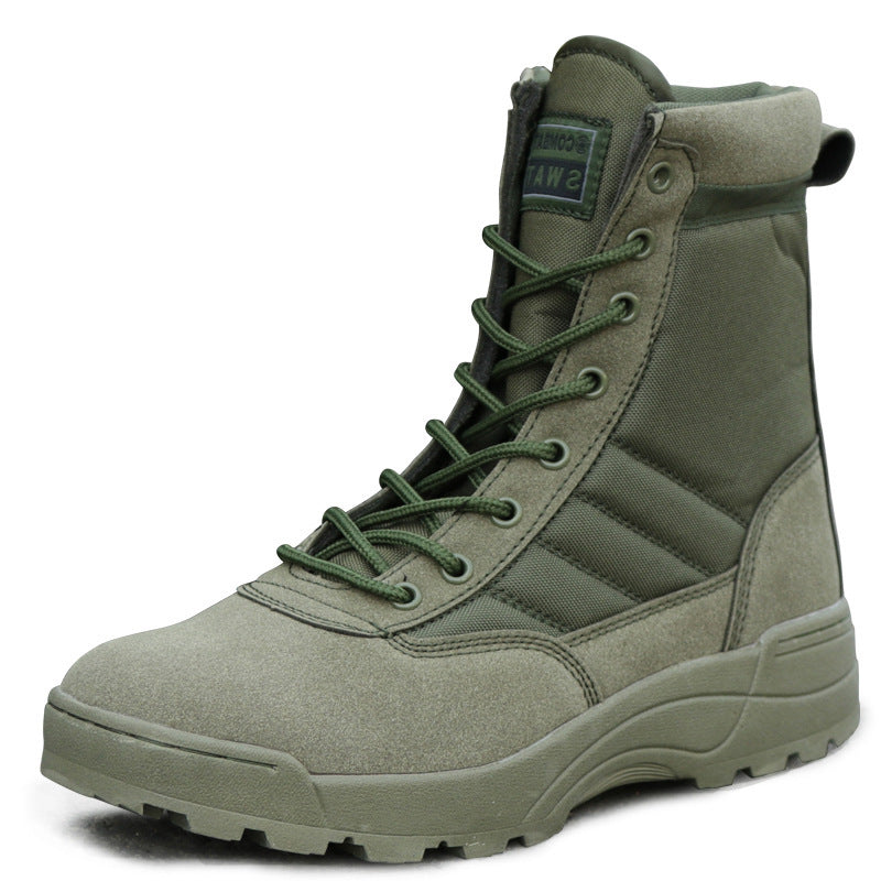Combat Boots Tactical Black High-top Outdoor Boots