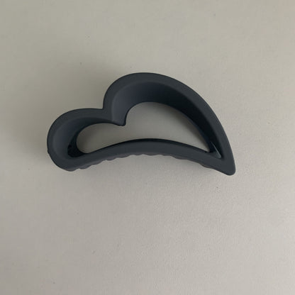 Plastic Love Frosted Texture Acrylic Hair Jaw Clip