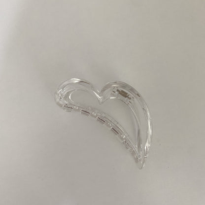 Plastic Love Frosted Texture Acrylic Hair Jaw Clip