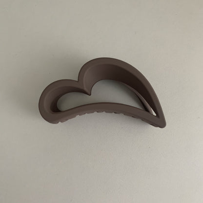 Plastic Love Frosted Texture Acrylic Hair Jaw Clip