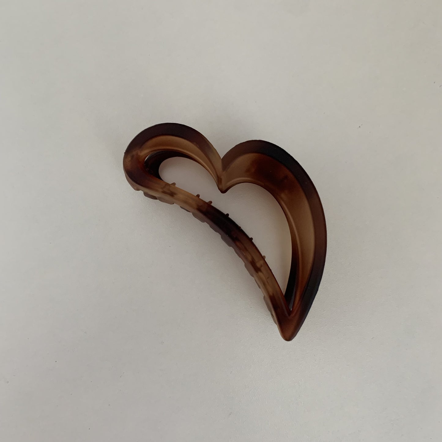 Plastic Love Frosted Texture Acrylic Hair Jaw Clip