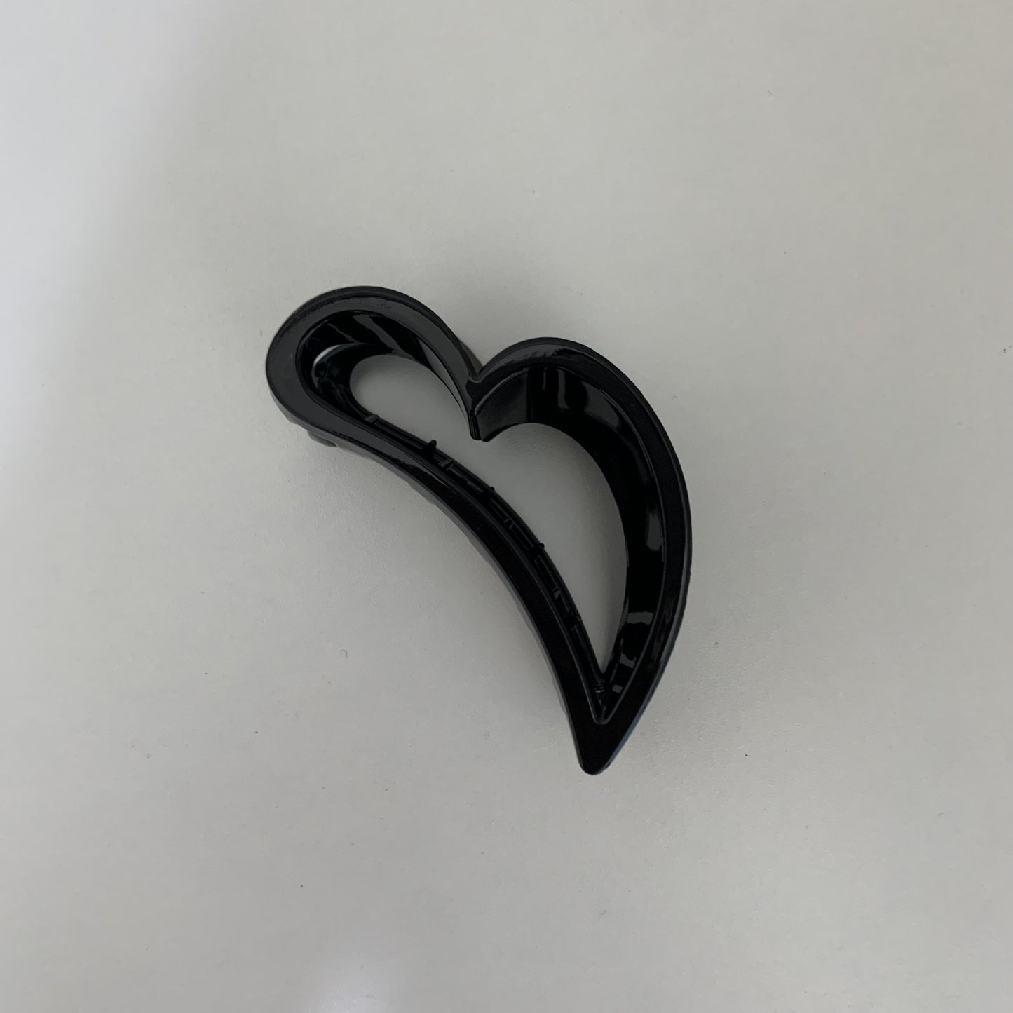 Plastic Love Frosted Texture Acrylic Hair Jaw Clip