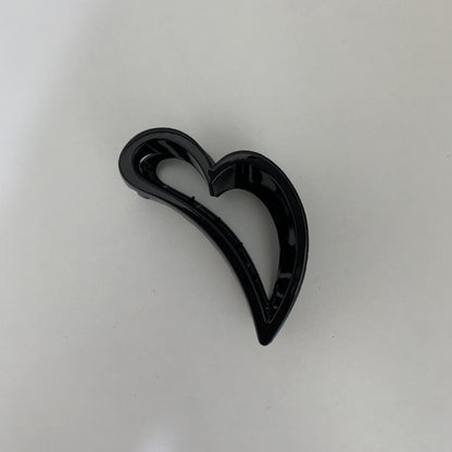 Plastic Love Frosted Texture Acrylic Hair Jaw Clip