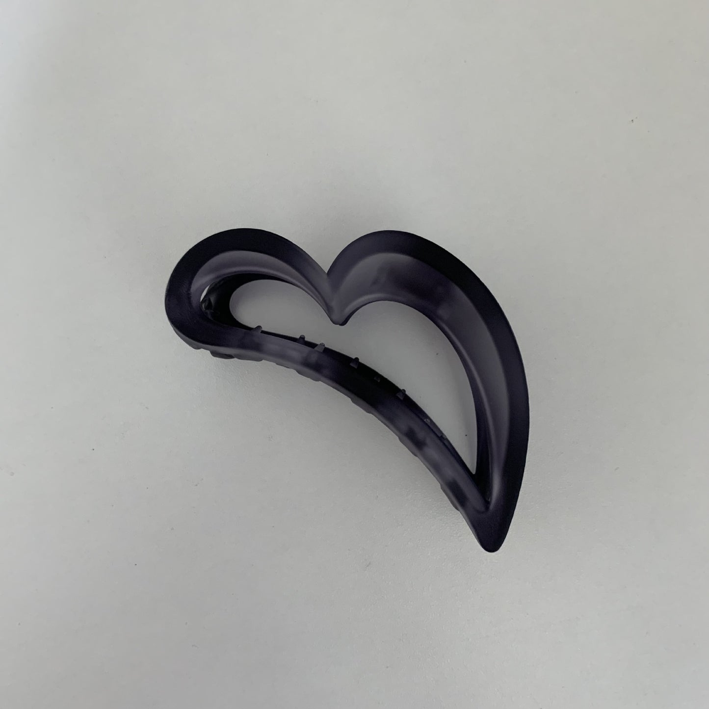 Plastic Love Frosted Texture Acrylic Hair Jaw Clip
