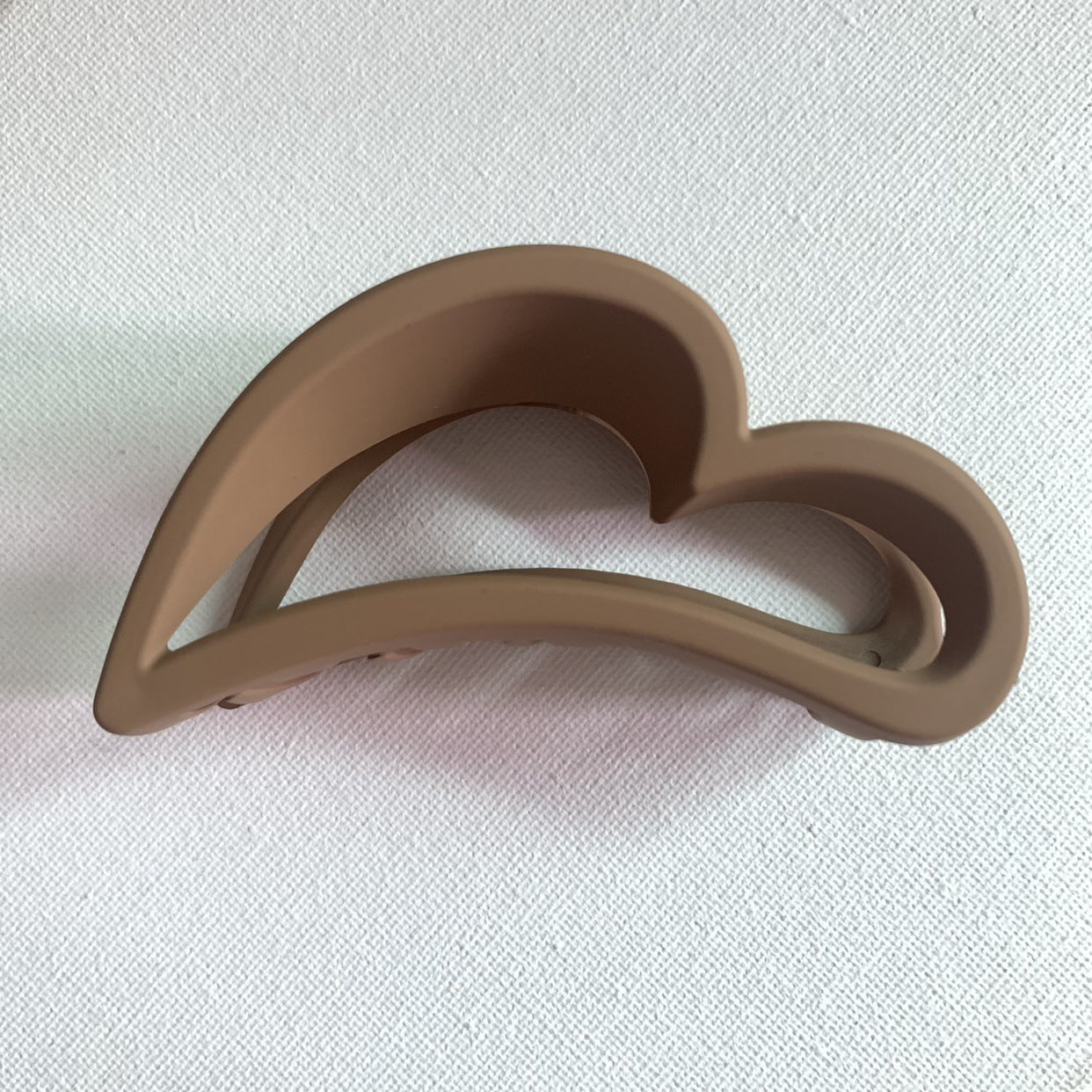 Plastic Love Frosted Texture Acrylic Hair Jaw Clip